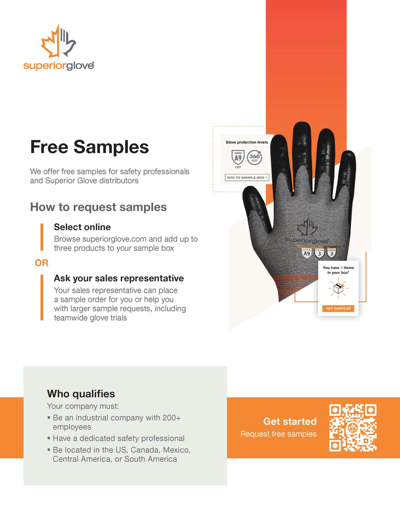 Sample Program Superior Glove